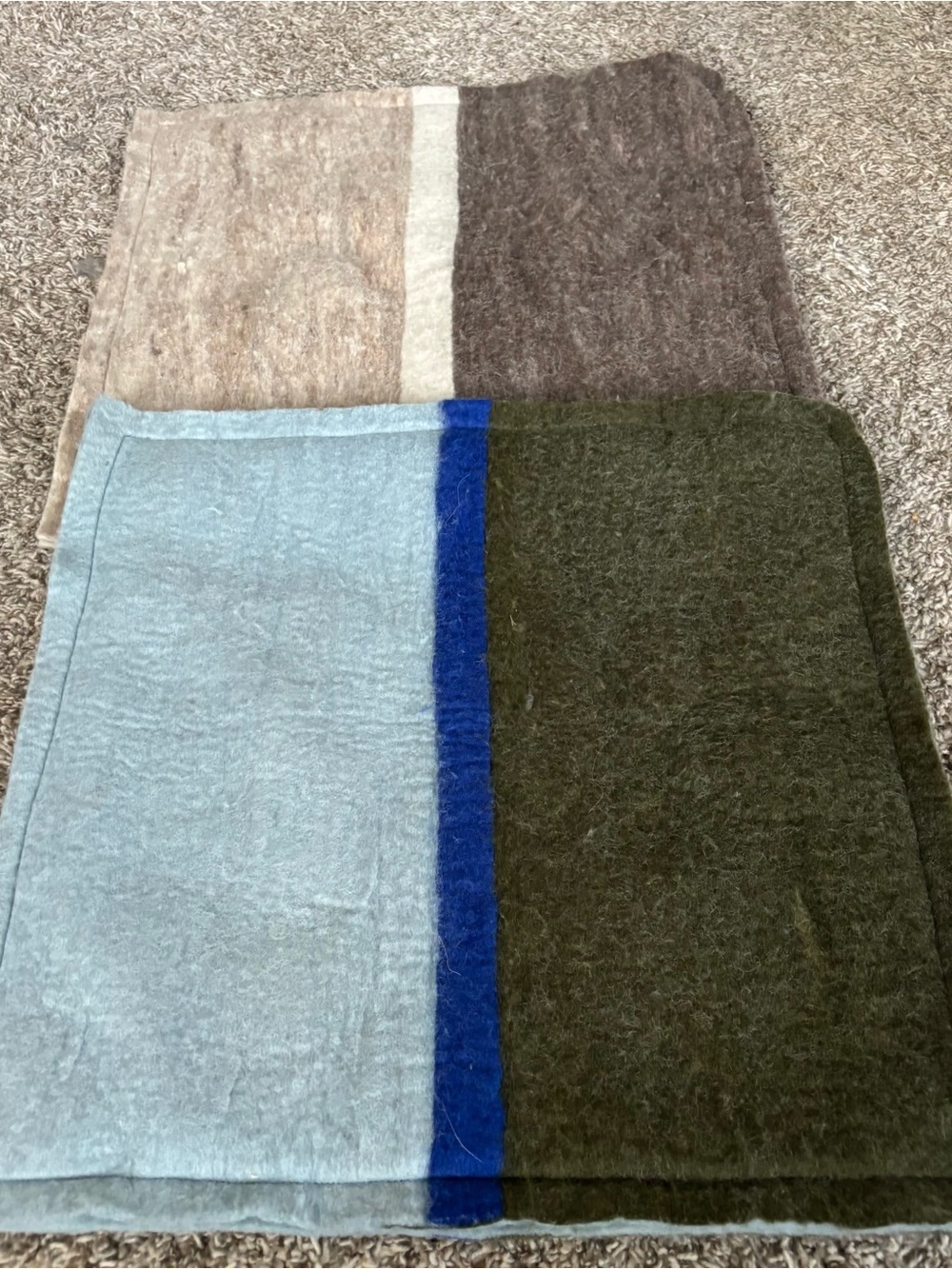 New Zealand lambswool boiled wool zipper pillow cases decorative